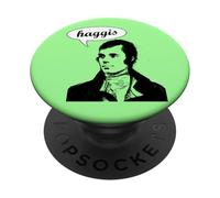 Drôle de brûlures pour Chien Haggis PopSockets PopGrip Adhésif