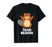 Drôle de Castor d'équipe Disant célébrer Ensemble T-Shirt