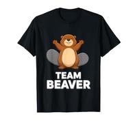 Drôle de Castor d'équipe Disant célébrer Ensemble T-Shirt