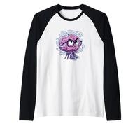 Drôle de Cerveau avec Lunettes Manche Raglan