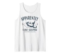 Drôle de Chat apparemment, J'aime Dormir Débardeur