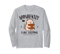 Drôle de Chat apparemment, J'aime Dormir Manche Longue