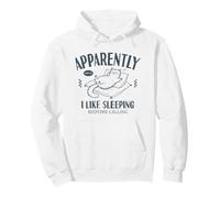 Drôle de Chat apparemment, J'aime Dormir Sweat à Capuche