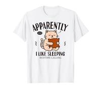 Drôle de Chat apparemment, J'aime Dormir T-Shirt