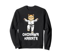 Drôle de Chat de karaté Kata Kumite Sweatshirt
