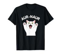 Drôle de Chat Meme Disant AUR Nau Cat Oh No in Australian Accent T-Shirt