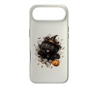 Drôle de Chat Noir sorcière Halloween Bonbon évasion Malice Coque pour iPhone Air