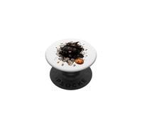 Drôle de Chat Noir sorcière Halloween Bonbon évasion Malice PopSockets PopGrip Adhésif