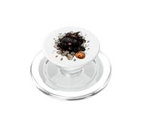 Drôle de Chat Noir sorcière Halloween Bonbon évasion Malice PopSockets PopGrip pour MagSafe