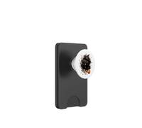 Drôle de Chat Noir sorcière Halloween Bonbon évasion Malice PopSockets PopWallet pour MagSafe