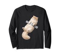 Drôle de Chat Persan Duct Tape Meme Mignon Fluffy Kitty Art Manche Longue