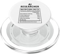 Drôle de chercheur en IA PopSockets PopGrip pour MagSafe