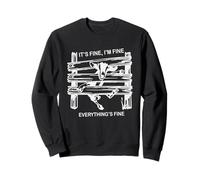 drôle de chèvre ça va Je Vais Bien Tout va Bien Sweatshirt