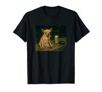 Drôle de Chien fumant Chihuahua Gueule de Bois Meme T-Shirt