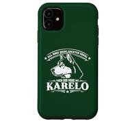 Drôle de Chien Laika finlandais Karelo Coque pour iPhone 11