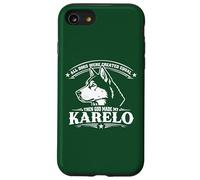 Drôle de Chien Laika finlandais Karelo Coque pour iPhone SE (2020) / 7/8