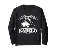 Drôle de Chien Laika finlandais Karelo Manche Longue