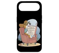 Drôle de Chien lisant, Comment se comporter Mal et Toujours Prendre des collations Coque pour iPhone Air