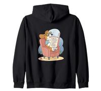 Drôle de Chien lisant, Comment se comporter Mal et Toujours Prendre des collations Sweat à Capuche