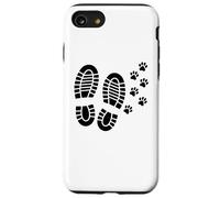 Drôle de Chien Maman Marchant Patte de randonnée propriétaire d'animal de Compagnie Randonneur Amoureux des Chiens Coque pour iPhone SE (2020) / 7/8