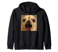 Drôle de Chihuahua Crier Mème Méme Mignon Flou Sweat à Capuche