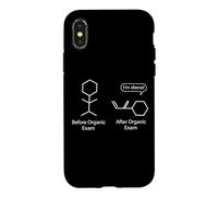 Drôle de Chimie Blague Chimie Organique Jeu de Mots étudiant Professeur Coque pour iPhone X/XS