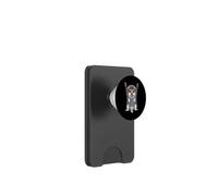 Drôle de Chiot Akita dans Un Porte-bébé PopSockets PopWallet pour MagSafe