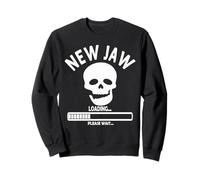 Drôle de chirurgie de la mâchoire cassée pour récupérer une nouvelle mâchoire Sweatshirt