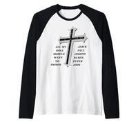 Drôle de Chrétien Jésus Modèles de rôle est allé en Prison Manche Raglan