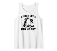 drôle de Cochon d'Inde Jambes Courtes Grand Coeur Débardeur