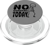 Drôle de Concert Pas de Concert Aujourd'hui Triste Stickman PopSockets PopGrip pour MagSafe