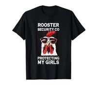 Drôle de coq poule papa poule maman T-Shirt