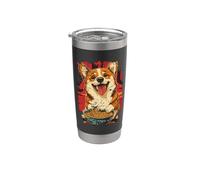 Drôle de Corgi - Ramen Gobelet isotherme en acier inoxydable double paroi