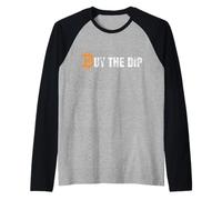 Drôle de Crypto Bitcoin Vintage Cryptocurrency Manche Raglan