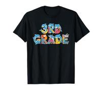 Drôle de dauphin de troisième année pour la rentrée scolaire pour garçons et filles T-Shirt