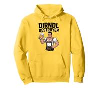 Drôle de destructeur de Dirndl Humour de la fête de la bière Sweat à Capuche