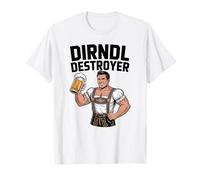 Drôle de destructeur de Dirndl Humour de la fête de la bière T-Shirt