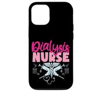 Drôle de dialyse infirmière néphrologie Journée des Soins Infirmiers et Semaine des infirmières Coque pour iPhone 12/12 Pro