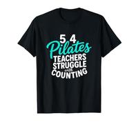 Drôle de Dicton 5 sur 4 pour Les professeurs de Pilates Qui Luttent avec Le comptage T-Shirt Graphique avec Valeur