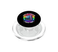 Drôle de Dicton : n'achetez Pas d'ordinateurs pour Les Construire PopSockets PopGrip pour MagSafe