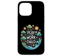 Drôle de Dicton Play is The Work of a Child Nature Scene Love Coque pour iPhone 13 Pro Max