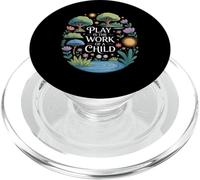 Drôle de Dicton Play is The Work of a Child Nature Scene Love PopSockets PopGrip pour MagSafe