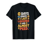 Drôle de Dicton Presque Pipi riant Humour Sarcastique T-Shirt