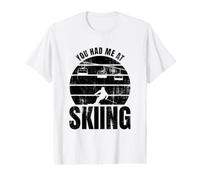 Drôle de Dicton sur Le Ski Ski Lover Skiing Extreme Sports T-Shirt Graphique avec Valeur