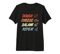 Drôle de Dicton sur Les Pizzas Livreur de Pizzas T-Shirt Haut de Gamme