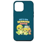 Drôle de Dinosaure Hermano Mayor - Big Brother Construction Coque pour iPhone 12 Pro Max