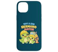 Drôle de Dinosaure Hermano Mayor - Big Brother Construction Coque pour iPhone 14 Plus