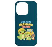 Drôle de Dinosaure Hermano Mayor - Big Brother Construction Coque pour iPhone 14 Pro