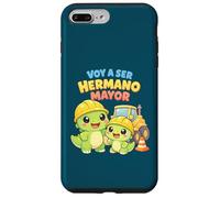 Drôle de Dinosaure Hermano Mayor - Big Brother Construction Coque pour iPhone 7 Plus/8 Plus