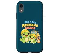 Drôle de Dinosaure Hermano Mayor - Big Brother Construction Coque pour iPhone XR